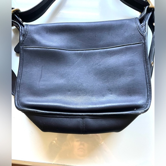 Coach Vintage Pebbled Leather Shoulder Messenger Crossbody - Picture 9 of 13